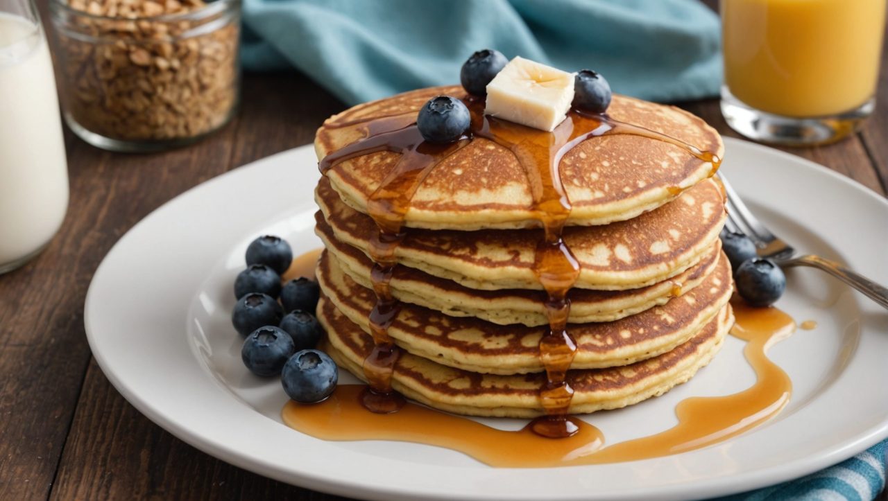 découvrez la recette des délicieux pancakes riches en protéines à base de farine de coco et savourez un petit-déjeuner sain et gourmand.